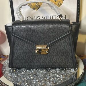 NWT Michael Kors Whitney Medium Flap Satchel. Retail $558.00